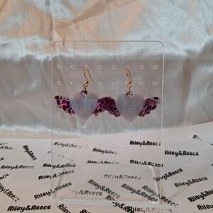 (ANGEL 1) Resin Earrings!!